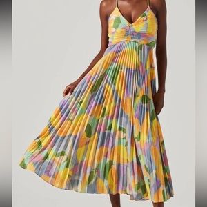 ASTR Blythe ruched dress